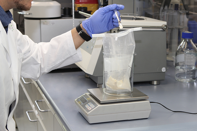 milk testing lab